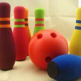 Professional Durable Six Colors Combination Indoor Bowling Set