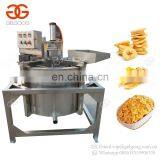 Chin Chin Fryer Machinery Snack Food Onion Potato Chips Peanut Fryer Line Coated Peanut Frying Machine thumbnail-4