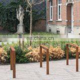 Metal Street Furniture Corten Steel Bike Rack Public Bicycle Racks thumbnail-5