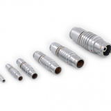 Different Sizes of Push-pull Self-latching B Series Metal Straight Plugs Connectors