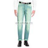 DiZNEW High Quality Custom Washed Slim Jeans Men thumbnail-2