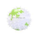 HQP-WJ117 HongQiang Pet Products Dog Toy Vocal TPR Prickly Ball Christmas Color Snowflake Molar Teeth Cleaning Fun Customizable thumbnail-6