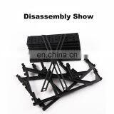 Stable Plastic Multicolor Plush Carrier Portable Foldable Pet Ladder Dog Cat Stairs Steps thumbnail-5