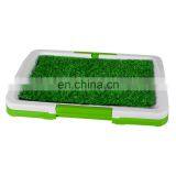 Pet Dog Cat Litter Toilet Mat Training Indoor Plastic Tray Grass Training System Box For Dogs thumbnail-4