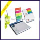 High quality fashion colorful unique adhesive paper sticky note made in china