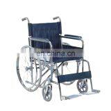 Steel Frame Medical Equipment Manual Wheelchair for Disabled thumbnail-4