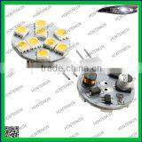 Hot Selling 1.6W 9LEDs SMD 5050 G4 Pin Bus Interior Light