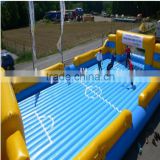 inflatable soccer field for outdoor game