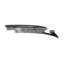 Modify Luxury Dry Carbon Fiber Rear Bumper Reflector Cover Trims for Tesla Model 3 Sedan 4-Door 2016-2020 thumbnail-4