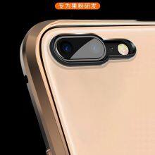 2020 Newest Magnetic Case Metal Phone Cover Double Side Tempered Glass Cases for Iphone 12 11 Pro Max XS MAX Mobile Phone CN;GUA thumbnail-3