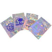 Gold Stamp Custom Made Plastic Bags Foil Line Black Matte Smell Proof Bag 7g 1 Pound Half Ounce thumbnail-5