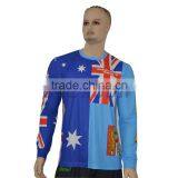 Australian Flag Long Sleeve Fishing Shirts,Cheap Custom Fishing Shirt thumbnail-2