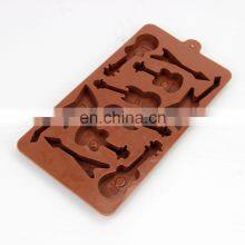 Silicone Guitar Chocolate Mold, Guitar Candy Mold Trays, Not Sticky Cake Decoration Mold thumbnail-4