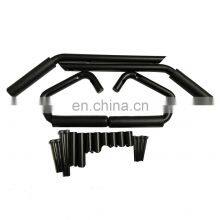 Aluminium Alloy Antiskid Mount Front + Rear Grab Bar Handle for 2007-2017 J178 for Jeep for Wrangler JK 2 & 4 Door Black thumbnail-1
