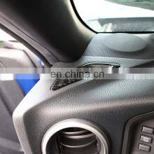 Suitable for 16-20 Subaru BRZ/Toyota 86 Dashboard Air Outlet Stickers Real Carbon Fiber (soft) 2-piece Set thumbnail-5