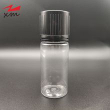 Hot sell Black cap 100ml childproof squeeze E-liquid bottle plastic pet e-juice vape oil dropper bottle
