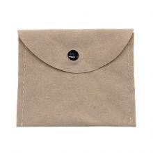 Micro Fiber Leather Jewelry Earrings Ring Necklace Drawsrting Bags Pouch thumbnail-2