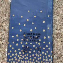 Eco-Friendly PE Polka Dot Tablecloths - Waterproof for Christmas Banquets & Home Parties thumbnail-3