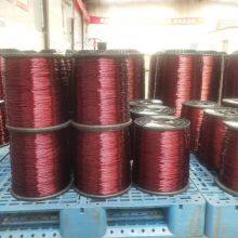 Microwave Transformers Enameled Wire EIW / AIW Coating Winding Coil Brown Enamel Wire Flat Wire thumbnail-3