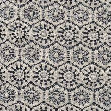 XP3968 Embroidered Cord Lace Fabric Apparel Trim Fabrics thumbnail-2