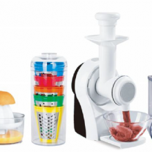 Small Food Processing Processor, Vegetable Slicer, Ice Cream Maker（Wechat:13510231336） thumbnail-1