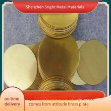 Brass Plate Leveling and Shearing Processing, H59 and H65 Ultra-flat Copper Plates, Laser-cut Brass Plates thumbnail-5