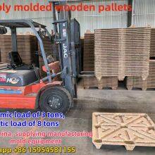 Export-Grade Molded Wood Pallet (Fumigation-Free) — ISPM 15 Certified — 4-Way Entry thumbnail-3