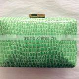 PU Evening Bag,shine pu Clutch Handbag,fashion PU&metal Evening Hard Box thumbnail-1