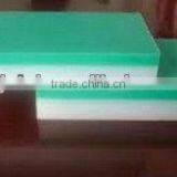 High Quality UHMW-PE Green and White Bicolor Plastic Board