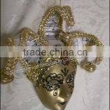 Handprint Decron Pendant Rhinestone Mask thumbnail-3