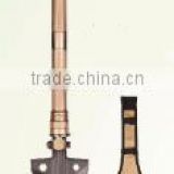 multi-function military aluminum and high carbon steel folding shovel
