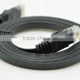 High Performance Ultra Slim Flat Lan Cable UTP Cat6 Patch Cable