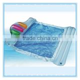 Swimming floating water mat, pvc inflatable beach rest mat