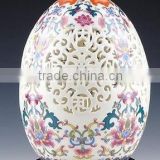 Chinese porcelain pastel hollow vase LW715