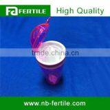 100% Food Grade Plastic Double Wall Water Bottle With Lemon Juicer 100364 thumbnail-1