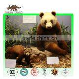 Museum Animatronic Emulation Realistic Robotic Panda Model