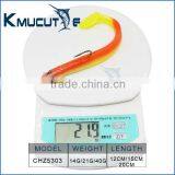 12cm SAND EELS COARSE SEA FISHING SAND EEL JIG HEAD LURES BASS thumbnail-2