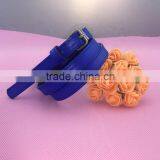 Hot Summer Korean Version of the Small Steel Buckle Belt Women's Thin Belt Wild Decorative Thread thumbnail-2