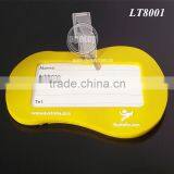 Fashion Shoe Shape PVC Luggage Tag