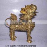 Birds Metal Statue Lion Toys