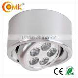 8W Round Surface Mounted COB LED Ceiling Down Light thumbnail-5