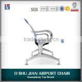 Durable Waiting Area Silver Steel 2 Seater Airport Chair thumbnail-2