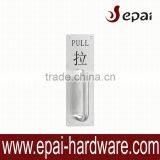 High Quality Stainless Steel Fire-prevention Door Handle on Long Square Plate thumbnail-2