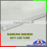 t8 pc tube input AC100-240V,2400mm t8 6500k frosted tube,led tube 8foot led tubes with single or double pins