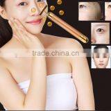 as Seen on tv 2015 T-shape Face Beauty Facial Massager 24k Gold Bars thumbnail-3