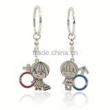 Free Delivery Leather Letter Keychain -- DH 13921