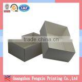 Wholesale Handmade Recycled White Square Cardboard Box With Lids thumbnail-4