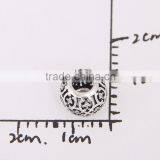 Intricate Lattice Beads For Jewelry Fits Charms Bracelet Sterling Silver Jewelry thumbnail-2