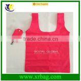 Foldable Nylon Shopping Bag With Integrated Pouch thumbnail-3