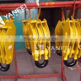 Four Wheels Pulley Snatch Block thumbnail-4